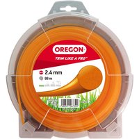 Hilo oregon redondo naranja 2.4mm x 88m