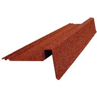 Perfil para placa metálica mineral roja