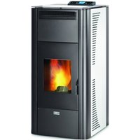 Estufa de pellet idro 19kw blanco stove canadian