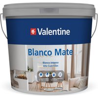 Pintura interior blanca valentine 4l