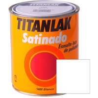 Esmalte sintético blanco satinado titanlak 4 l