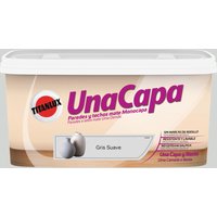 Pintura color una capa gris suave 4l