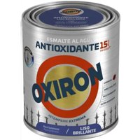 Esmalte antioxidante brillante azul 750ml oxiron