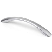 Pack 4 tiradores metal 128 mm 169 cromo mate
