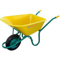 Carretilla con nylon amarilla 100 l