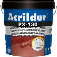 Impermeabilizante de fibra px130 blanco 15l acrildur