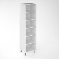 Mueble de cocina columna blanco 220x60x58cm