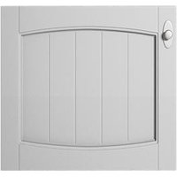 Puerta cocina rustic blanco mate 56 x 60 cm