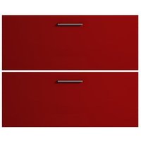 Frente de cajón cocina luxury rojo brillo 70 x 90 cm