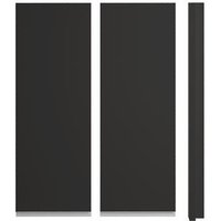 Puerta cocina star antracita brillo 70 x 25 cm