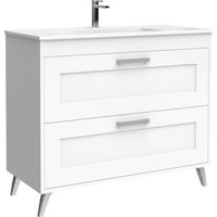 Mueble de baño stella color blanco 100cm