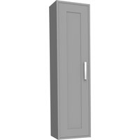Mueble de baño auxiliar stella color gris 140x35x32cm