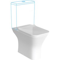Taza wc con salida dual corinto sanidur