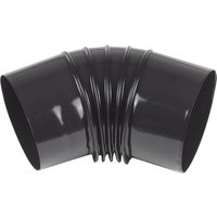 Codo esmaltado negro 45º ø 150 mm