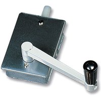 Torno de empotrar para elevación de persiana aluminio 12 x 8 x 3,5 cm