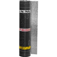 Tela asfáltica de aluminio soprema moply n plus 3 kilogramos 13x1m