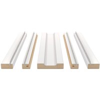 Kit puerta corredera casoneto exmoor blanco