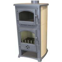 Estufa de leña con horno katia 11kw vertex