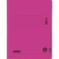 Schnellhefter FACT! Recycling | A4, Füllhöhe: 10 mm, pink