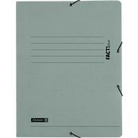 Sammelmappe FACT!plus | A4, Füllhöhe: 10 mm, grau