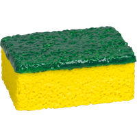 Radiergummi „Schwamm“ 3D | gelb/grün