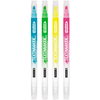 Textmarker-Set löschbar | 2-5 mm, 4 Stück