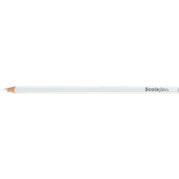 Schreibstift Scolaflex | 3-kantig, weiß