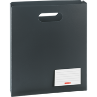 Heftbox FACT!pp | A4, Füllhöhe: 50 mm, onyx
