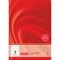 Schulheft Premium Vivendi | A4, Lineatur 7, 16 Blatt, rot