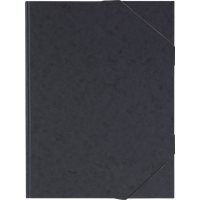 Sammelmappe FACT!plus | A3, Füllhöhe: 10 mm, schwarz