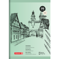 Zeichenblock | A4, 20 Blatt, grün