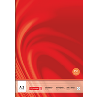 Zeichenblock Vivendi | A2, 10 Blatt, rot