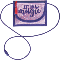 Brustbeutel Magic Butterfly | rosarot/lila