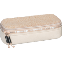 Schlampermäppchen s'maepp XL „Plüsch“ | 1 Klappe(n), beige