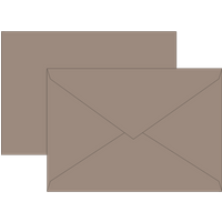 Briefumschläge Universalpapier | C5, 80 g/m², taupe, 10 Stück