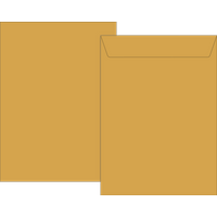 Versandtaschen | 229×324 mm, C4, 90 g/m², braun, 10 Stück