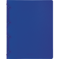 Ringbuch FACT!pp | A4, 4 Ringe, Füllhöhe: 16 mm, blau