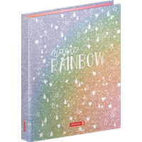 Ringbuch Magic Rainbow | A4, 2 Ringe, Füllhöhe: 20 mm, regenbogen