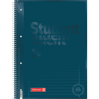 Collegeblock Premium Student Colour Code | A4, Lineatur 27, 80 Blatt, denim
