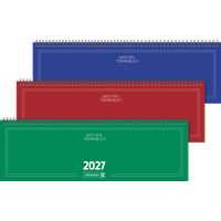 Querterminbuch Mod. 775 2027 | 42×13,7 cm, Karton, sortiert