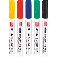 Glass & Porcelain Pen-Set „Basic“ | 1-2 mm