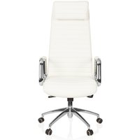 ASPERA 20 - Luxus Chefsessel Cremeweiß