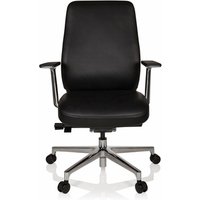 VERMONT - Luxus Chefsessel Schwarz