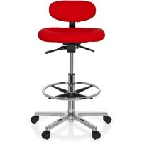 WORK MF - Counterstuhl Rot