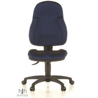 WELLPOINT 10 - Home Office Bürostuhl Blau Stoff
