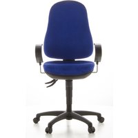 ERGO SYDNEY - Profi Bürostuhl Blau Stoff