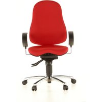 SITNESS 10 - Profi Bürostuhl Rot Stoff