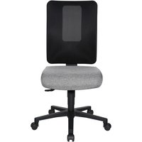 HJH WORK BASIC - Profi Bürostuhl Schwarz/Grau