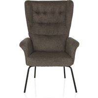 HAVENIO - Polstersessel Dunkelgrau