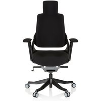 SPEKTRE BLACK | Stoff - Profi Bürostuhl Schwarz